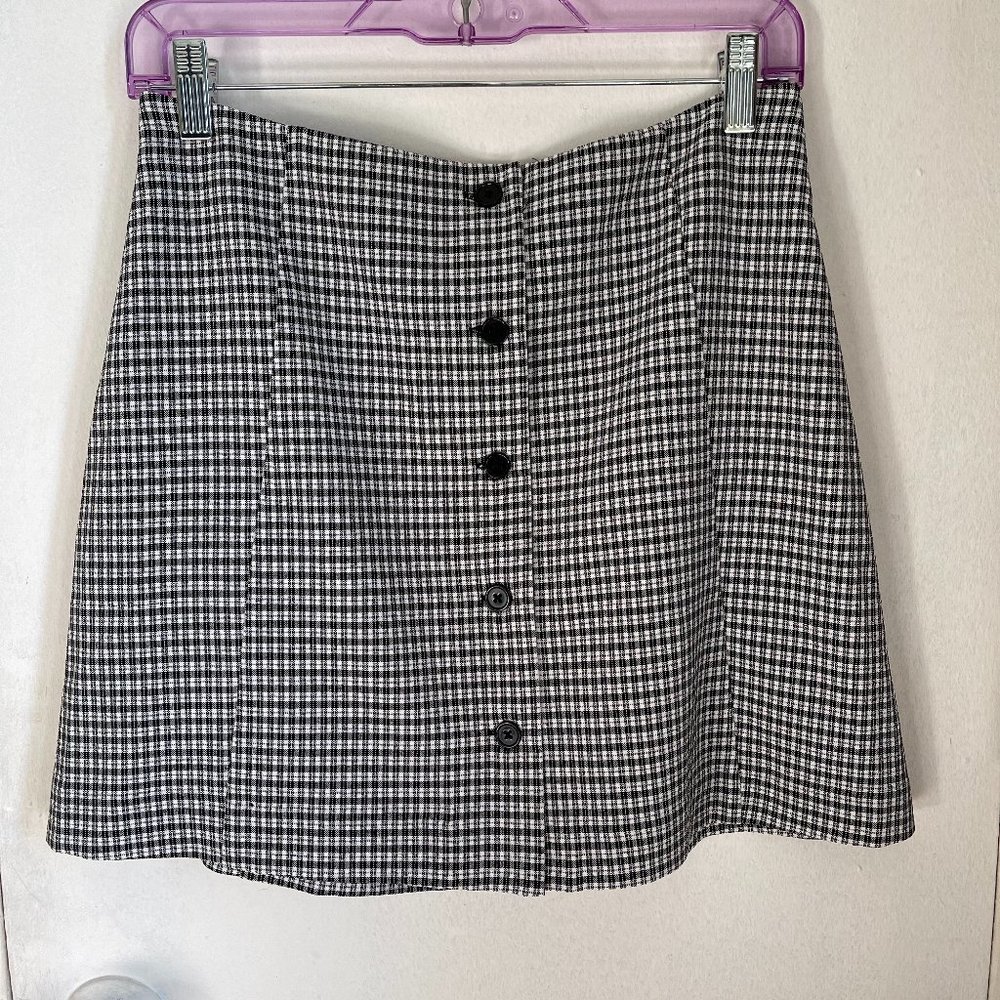 Plaid Mini Skirt